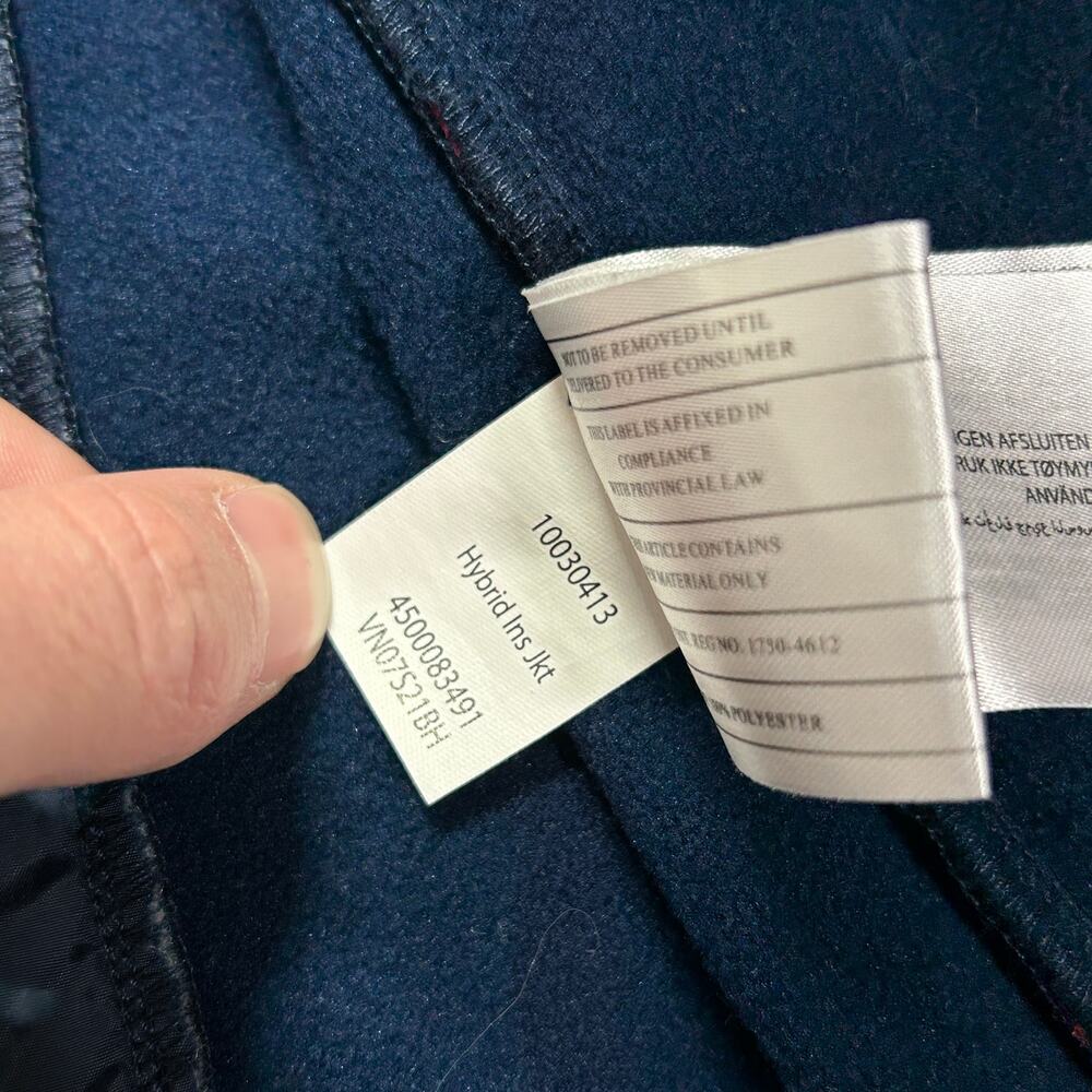 Ariat navy blue quilted AriatTek Hybrid equestrian riding jacket womens M - Picture 10 of 13